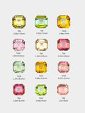 Asscher-cut Tourmaline gemstone by PETRALO